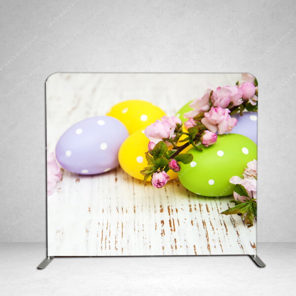 Easter Egger Egg Color photo booth backdrop