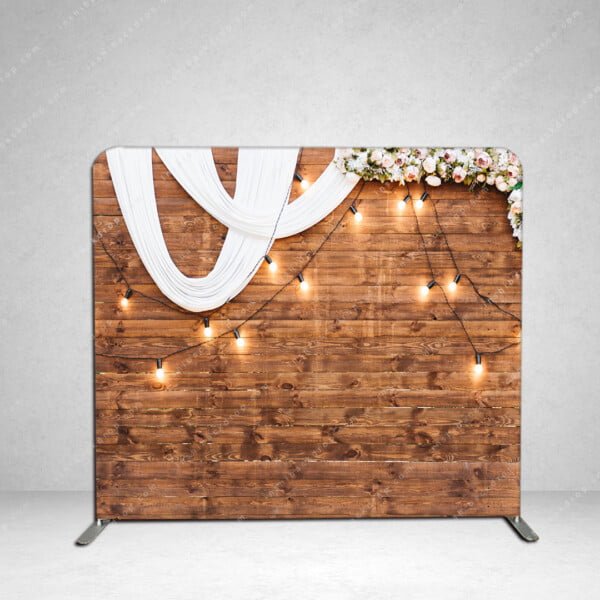 Custom Wooden Backdrop for event