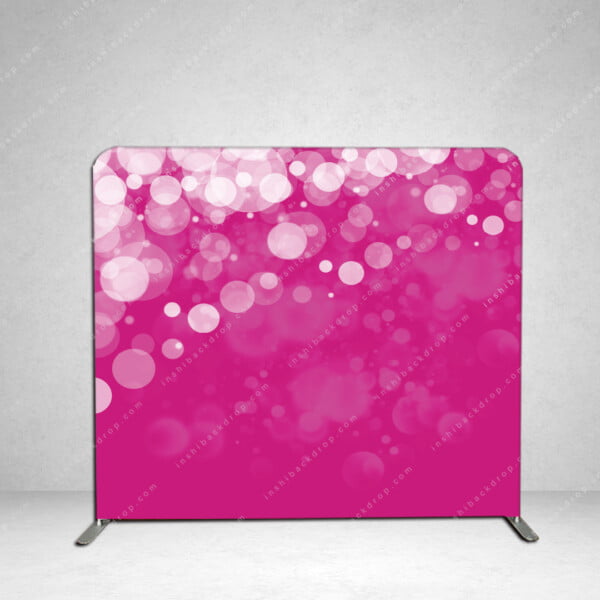 Pink Backdrop Pillow Case Cover