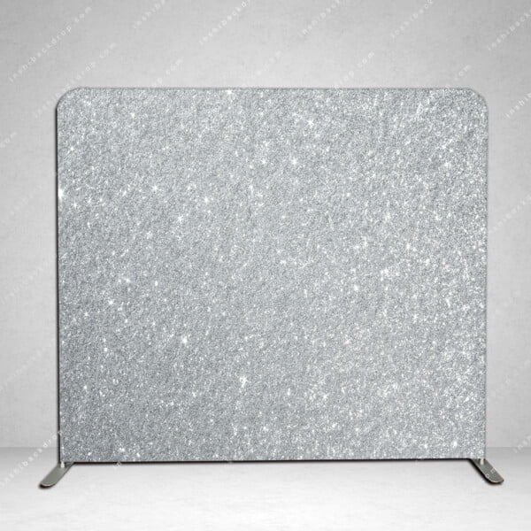 glitter photo booth backdrop