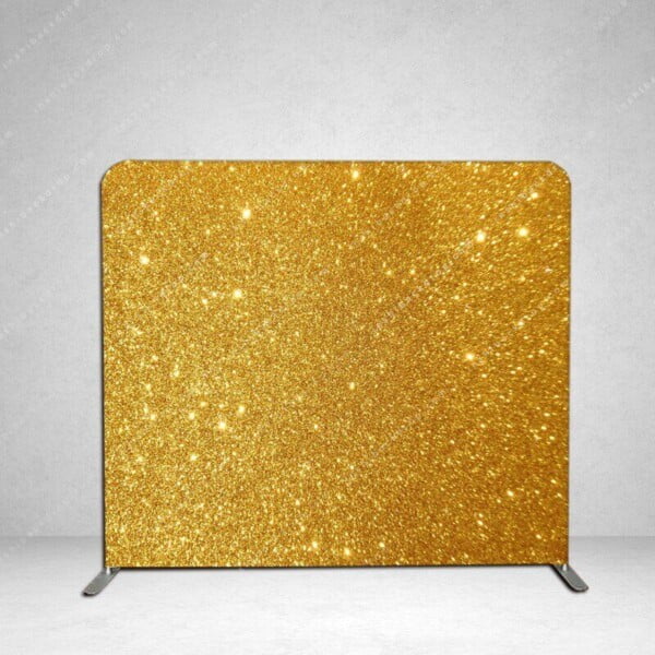 Gold sequin photo booth backdrop