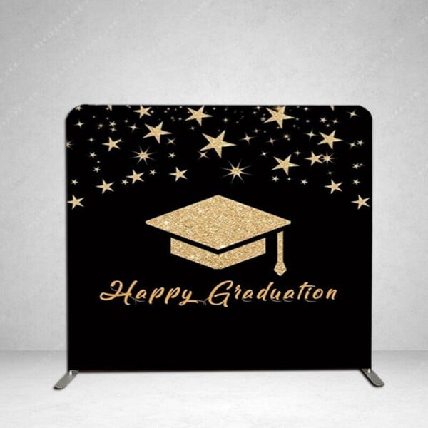 graduate backdrop for party