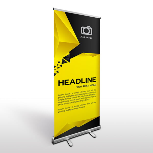 roll up banner stands