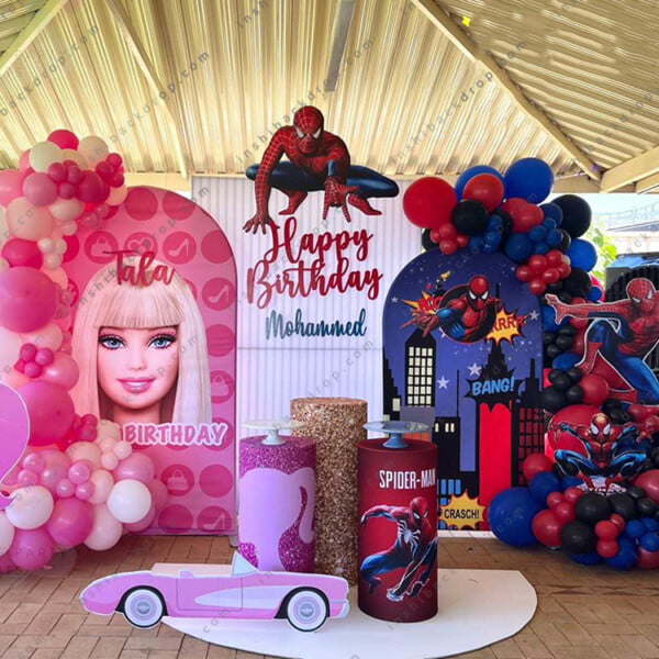 Barbie party decorations
