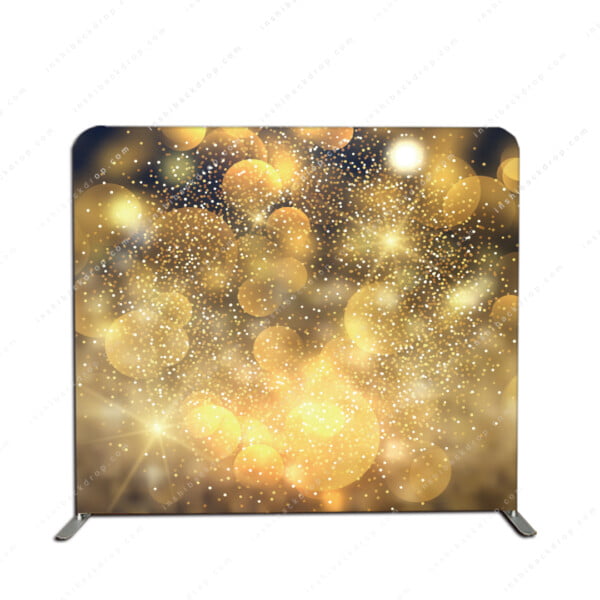 gold photo booth backdrop